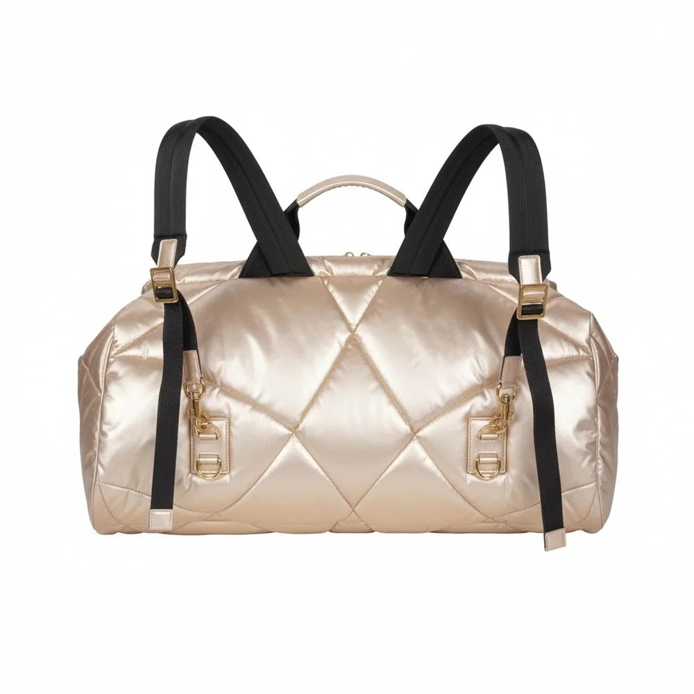 Dolce & Gabbana Pearl Devotion Heart Oversized Nylon Backpack - Picture 5 of 5